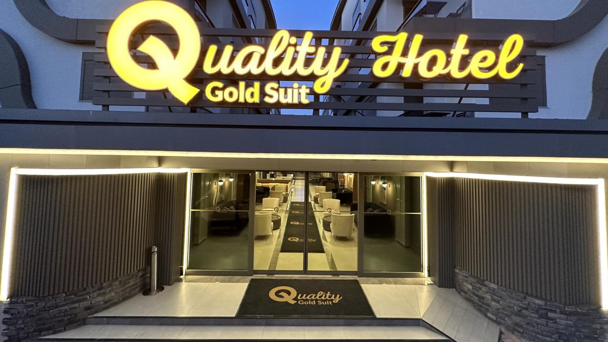 Quality Gold Suite Hotel Antalya Exterior foto